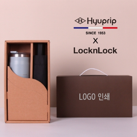 협립 3단 VIP 수동식 우산 + 락앤락 메트로 머그 텀블러 1P 세트 #2