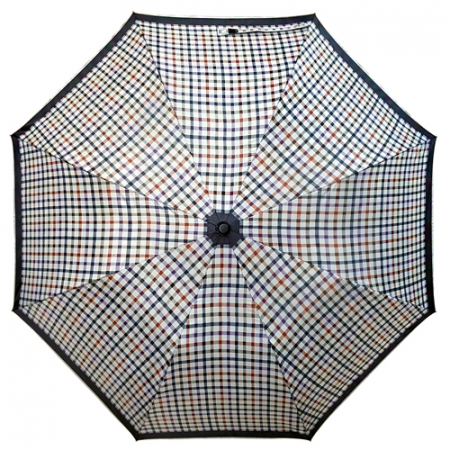 발렌타인 58X8 체크 실버 자동 2단 우산 #5