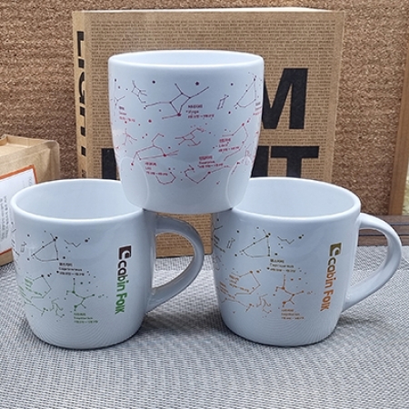 별자리 테라 화이트 변색 머그컵 #2