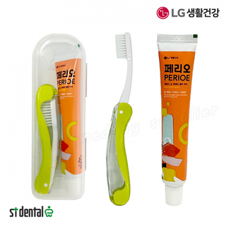 뉴 미니케이스 1호 니치접이식미세모 페리오 칫솔치약세트 #3