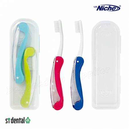 뉴 미니케이스 4호 니치접이식미세모2p 칫솔세트 #2