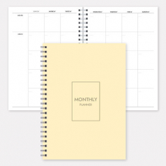 만년형 월간 플래너 노트 (25절/A5)