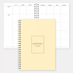 만년형 월간 플래너 노트 (25절/A5)