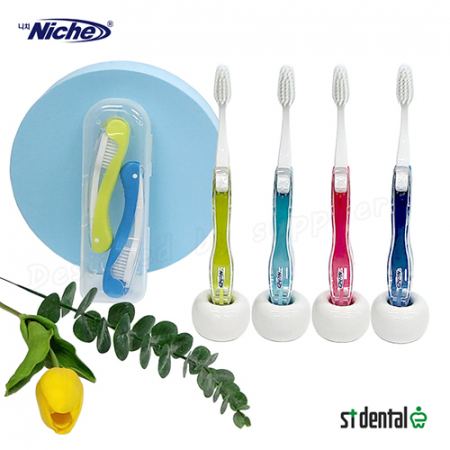 뉴 미니케이스 4호 니치접이식미세모2p 칫솔세트 #4