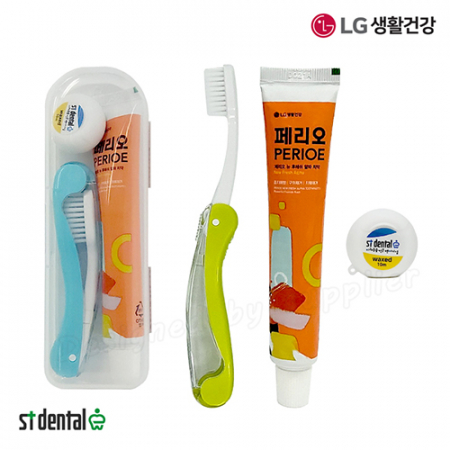 덴탈케어세트 뉴미니케이스 2호(접이식칫솔,치약,치실) #5