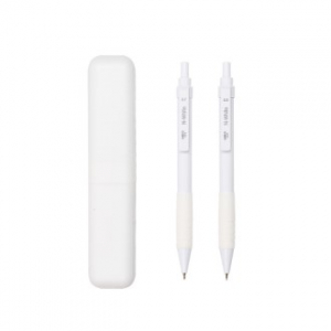 밀룩스 캡슐 볼펜 샤프 (흰색)