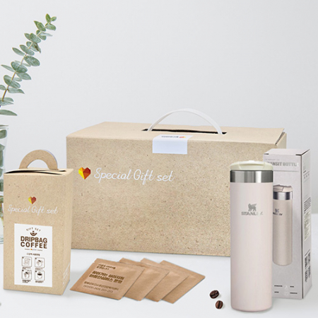 스탠리 에어로라이트 보틀 591ml + 드립백 원두커피세트 I #3