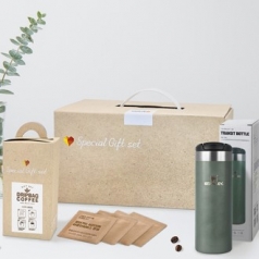 스탠리 에어로라이트 보틀 473ml + 드립백 원두커피세트 H