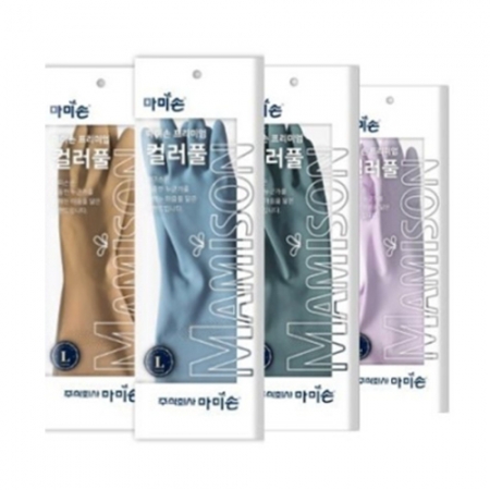 [마미손] 데일리 컬러풀 고무장갑 / 주방장갑 주방용품 설거지 주부 #2