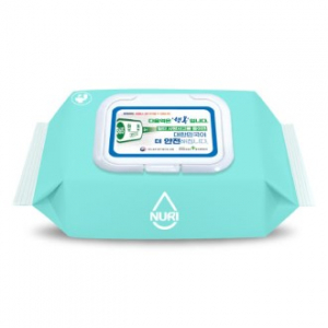 누리케어 천연펄프 비데물티슈 35매 (캡형)