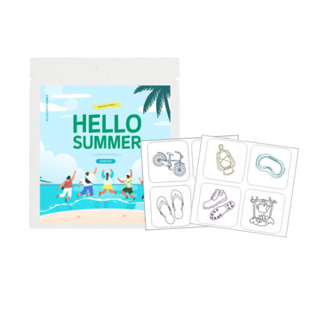 코젠더스 다양한 장소에 붙여쓰는 썸머패치 4매x2 #2