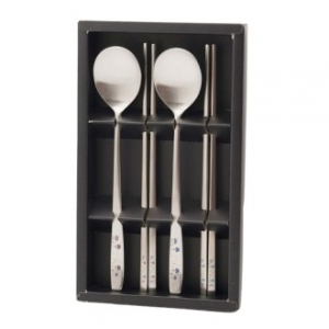 빌리지 부부 수저세트