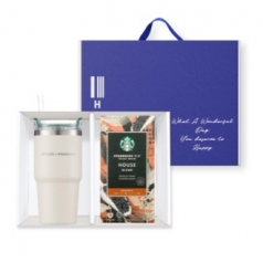 스타벅스 스타벅스 정품 SS 스탠리 크림 켄처 텀블러 591ml 스타벅스 비아 커피