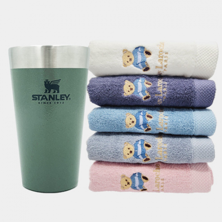 스탠리 선물세트 N (스탠리 파인트컵 473ml + 고려황제 베어타올 150g) #2