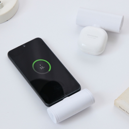 나이테 일체형 도킹형 보조배터리 2500mAh 8핀 #5