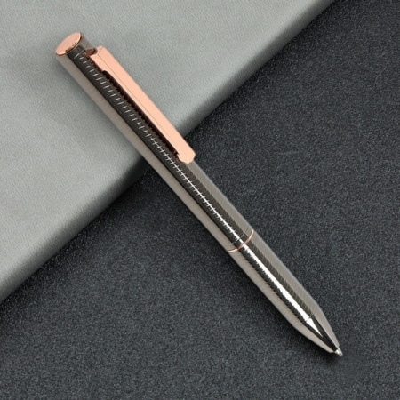 폴인매너 심플샤인 유성볼펜+케이스세트(1.0mm) (블랙+골드) #2