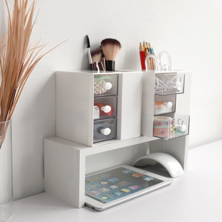 펜 홀더 서랍 오거나이저, 볼펜꽂이 연필꽂이 데스크정리함 데스크 오거나이저 데스크셋업 #2