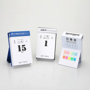 데일리 캘린더 메모지, 일력 달력 메모지 탁상형 대형