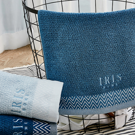 아이리스홈 로이드 세면타올 4매 150g #5