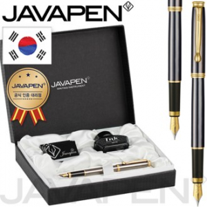 자바 그레이스 만년필 선물세트 (F촉) (독일 슈미트 펜촉) 자바 공식인증 대리점 // 국산