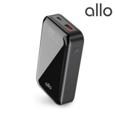 알로코리아 allo100PPS 33W PD, PPS 컴팩트 고속 스마트 보조배터리 10000mAh