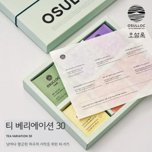오설록 티 베리에이션30 6종 총30입 // 쇼핑백포함