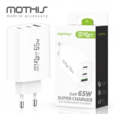 모디스 65W PD PPS GaN 3포트 초고속 충전기