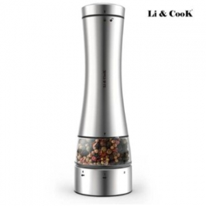 리앤쿡 솔트 앤 페퍼 무선 그라인더