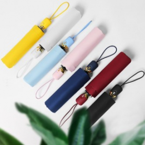 로페리아 3단 전자동 파스텔 암막코팅 우산 0189991