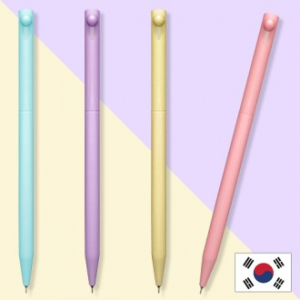(국산) 코리아 니들 볼노크 볼펜 (파스텔) (독일잉크 / 초초점도)