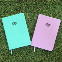 26년 리빙 슬림 양장 다이어리 25절(양쪽 카드포켓)