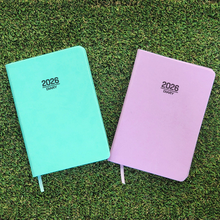 26년 리빙 슬림 양장 다이어리 25절(양쪽 카드포켓)