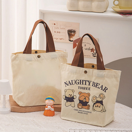 모모카멜 HE26 미니 에코 토트백 #2