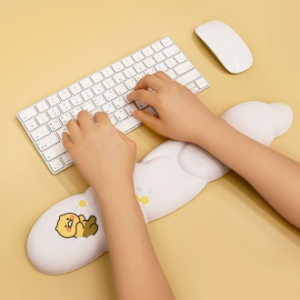카카오프렌즈 뭉게구름 춘식이 메모리폼 키보드 손목패드