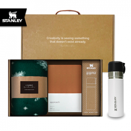 레스쁘리 프리미엄 다이어리 세트 A (담요 + 어프로치 플래너 + 스탠리 고진공 슬림 보틀) #2