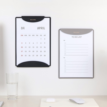 하프문 클립보드 (메뉴판) 고급가죽 // 국내생산 #2