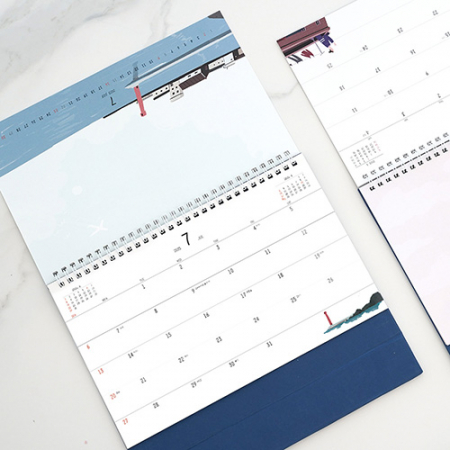 2025년 탁상달력 계절의 정원 (단박) #3