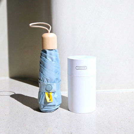 센트라도 캡슐우드 5단 우양산+레빗 워터케어 미니가습기 세트 #4