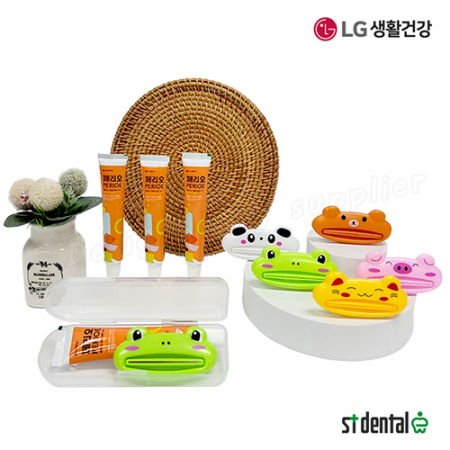 센스케어14호 LG페리오치약 치약짜개 미니케이스 구강세트 #4