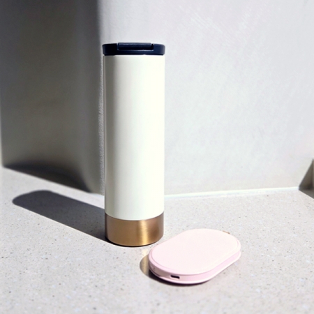 센트라도 레빗 프리미엄 손난로 보조배터리 + 벅스로얄 텀블러 세트 #3