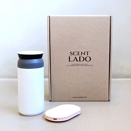 센트라도 레빗 프리미엄 손난로 보조배터리 + 써클탑 텀블러 세트 #2