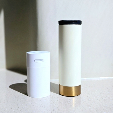 센트라도 레빗 워터케어 미니가습기 + 벅스로얄 텀블러 세트 #3