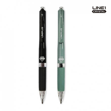 라인1 크리스탈 볼펜(1.0/0.7)