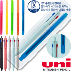 uni 제트스트림 3색볼펜 507 0.5mm + 스타 사각 형광펜