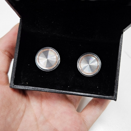 남성 단추 커프스 장식품 6종 #6