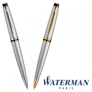 워터맨엑스퍼트스텐레스스틸볼펜 // 팔라듐도금