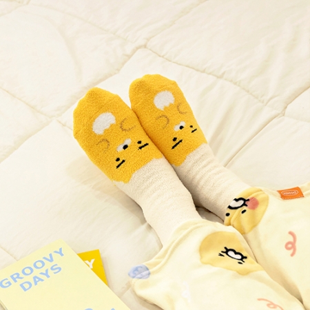 캐릭터 극세사 장목 수면양말 #4