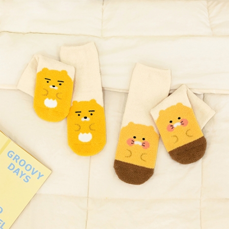 캐릭터 극세사 장목 수면양말 #2