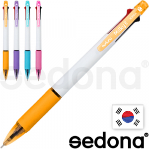 세도나 밀키 니들 3색 볼펜 독일잉크, 초초저점도 // 국산