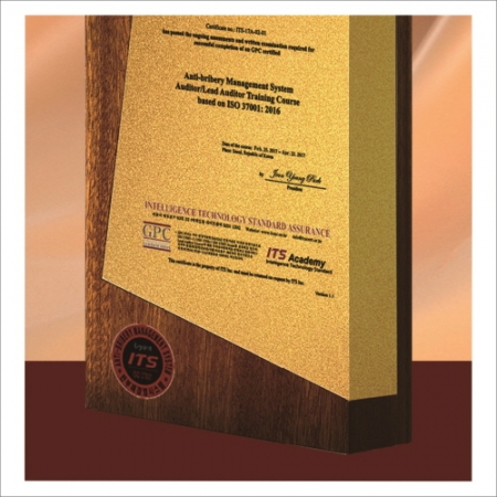 원목 알루미늄 블랙 상패 3 #4